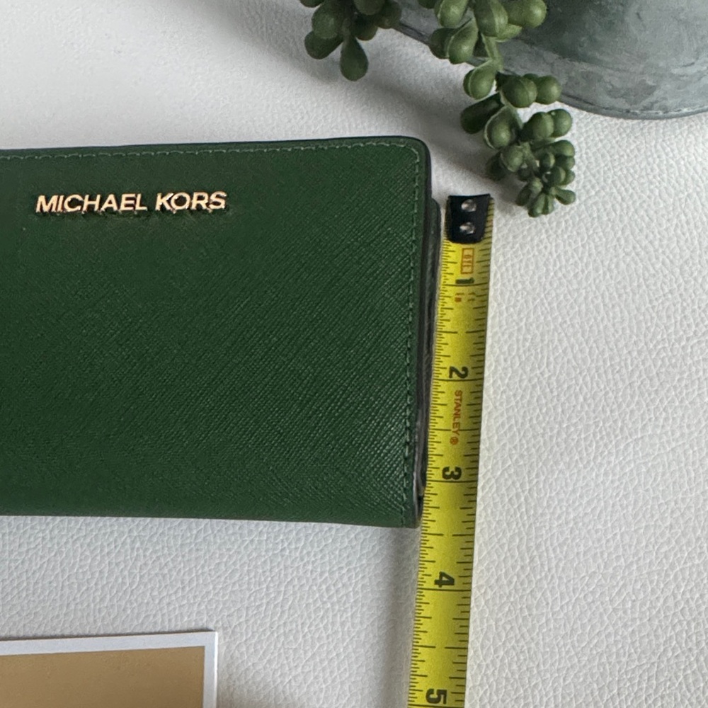 Michael Kors Dark Green Wallet - Picture 11 of 13